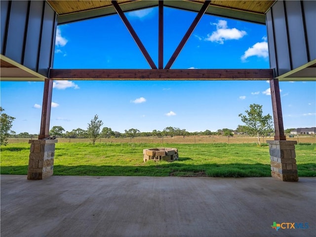 12093 Sulphur Springs Rd, Adkins, TX 78101 - view of patio / terrace with a rural view