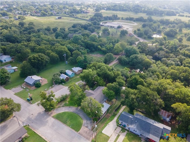 701 Live Oak St, Gatesville, TX 76528 - aerial overview of property's location with nearby suburban area