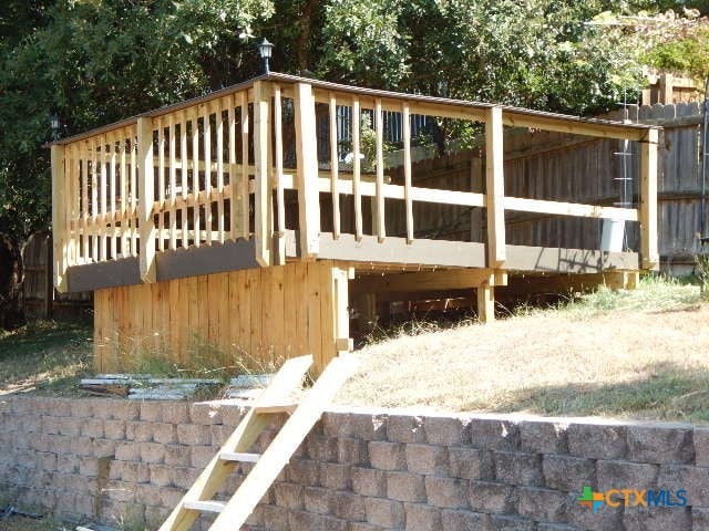 view of deck