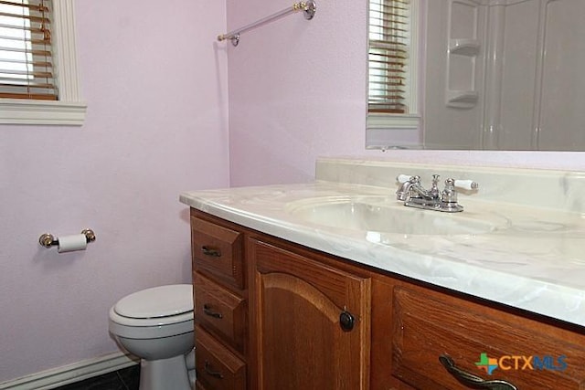 1306 Dryden Ave, Copperas Cove, TX 76522 - bathroom featuring vanity and toilet