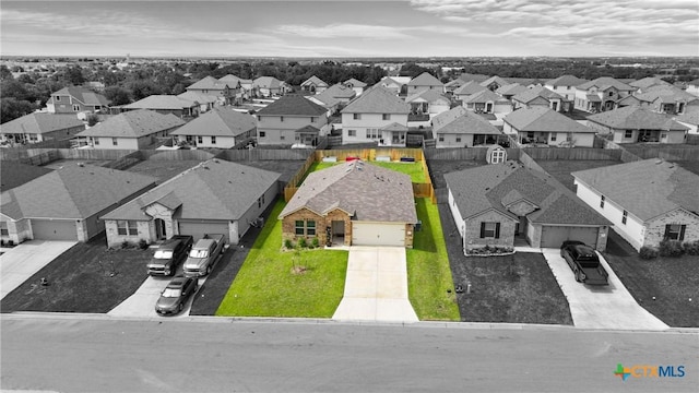8903 Cantera Ridge Rd, Temple, TX 76502 - aerial perspective of suburban area