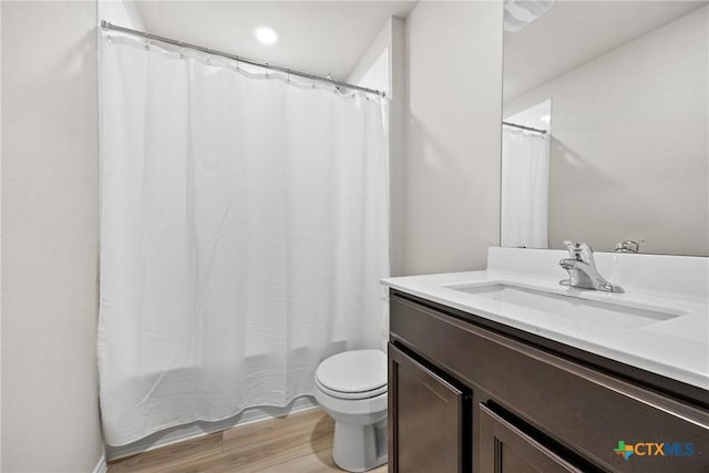 8903 Cantera Ridge Rd, Temple, TX 76502 - full bath with vanity and wood finished floors