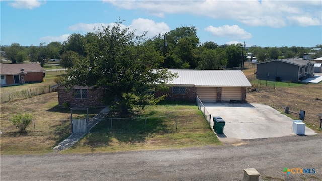 view of ranch-style home