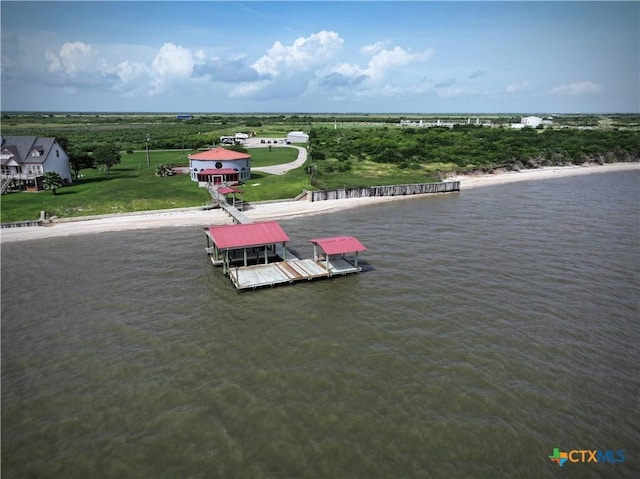 430 N Blackburn Ave, Port Lavaca, TX 77979 - aerial view of a large body of water