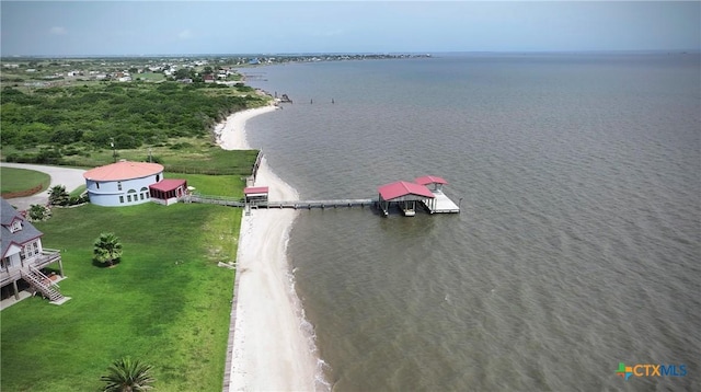 430 N Blackburn Ave, Port Lavaca, TX 77979 - aerial view of a large body of water