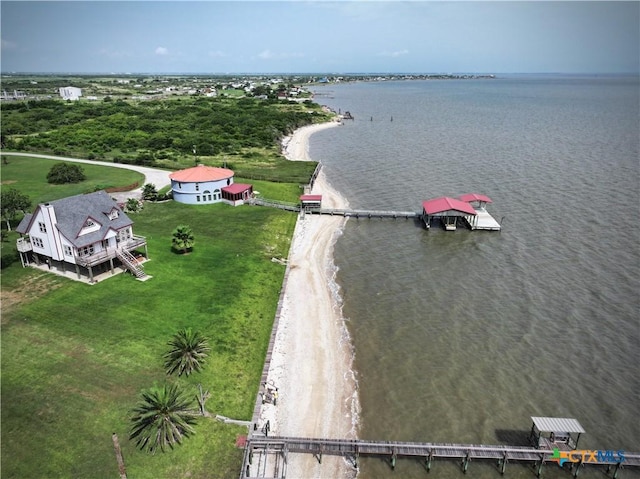 430 N Blackburn Ave, Port Lavaca, TX 77979 - aerial view of a large body of water