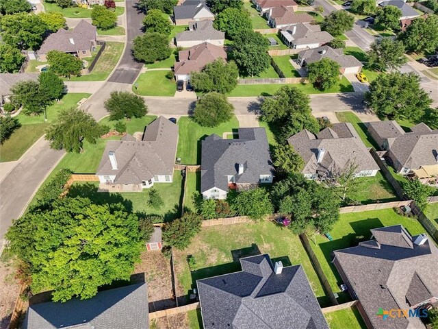 5708 High Meadow Dr, Temple, TX 76502 - aerial view of residential area