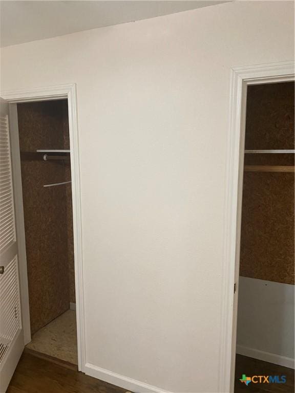 view of closet