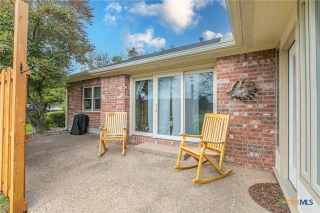 view of patio