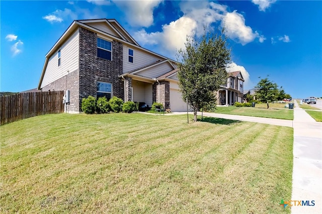 3802 Endicott Dr, Killeen, TX 76549 - view of front of house with brick siding and a garage