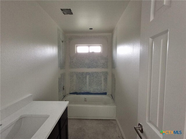 1617 E Miller St, Belton, TX 76513 - full bath featuring vanity and baseboards