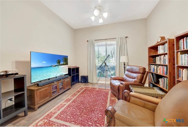10510 Teich Loop, New Braunfels, TX 78132 - living room with a ceiling fan and light wood-style flooring