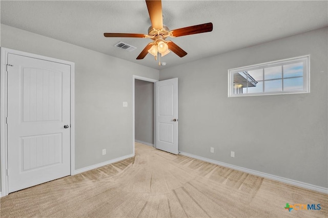 2506 Alamocitos Creek Dr, Killeen, TX 76549 - unfurnished bedroom featuring baseboards, carpet floors, and ceiling fan