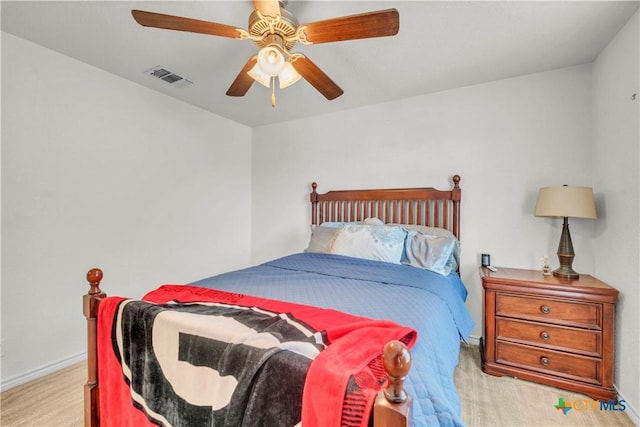 2506 Alamocitos Creek Dr, Killeen, TX 76549 - bedroom with carpet flooring, ceiling fan, and baseboards