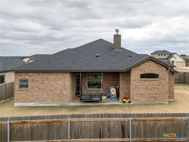 view of back of property