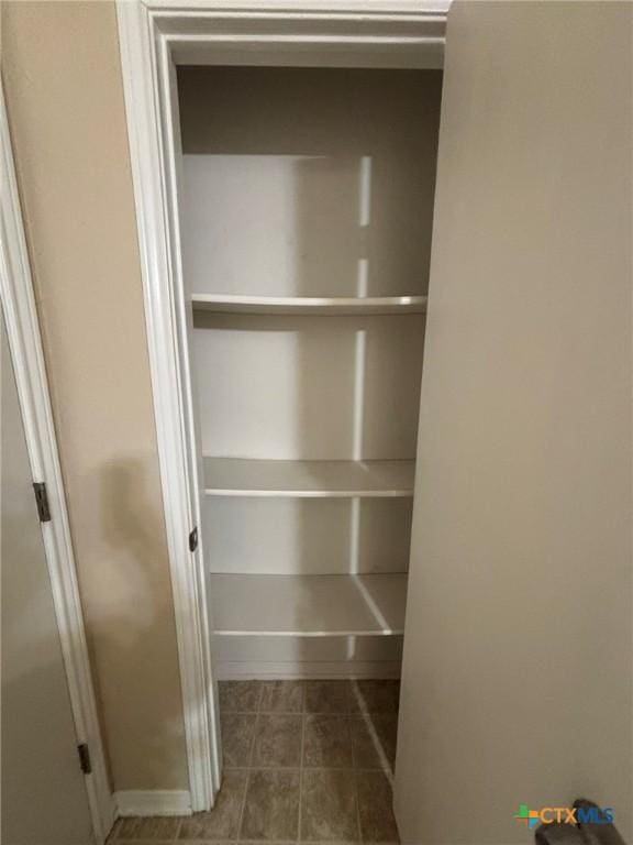 view of closet