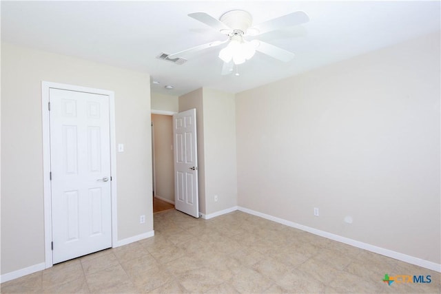 1935 Grandview Dr, Salado, TX 76571 - unfurnished bedroom featuring baseboards and a ceiling fan