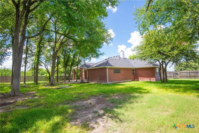 1935 Grandview Dr, Salado, TX 76571 - view of fenced backyard