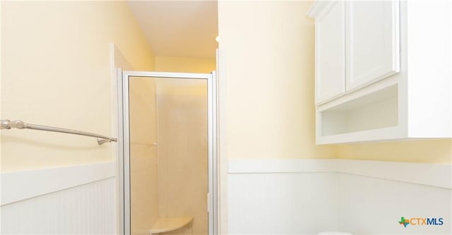 1935 Grandview Dr, Salado, TX 76571 - bathroom with a stall shower and toilet