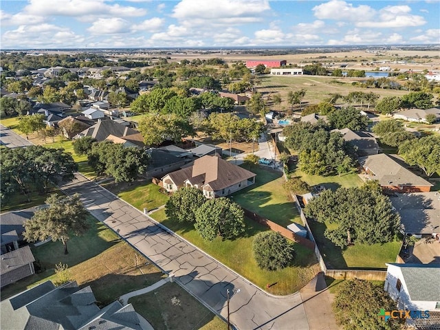birds eye view of property featuring a residential view