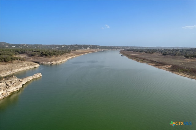 property view of water