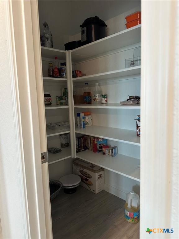 view of pantry