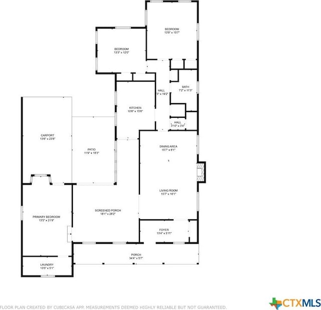 929 E Cedar St, Seguin, TX 78155 - view of home floor plan