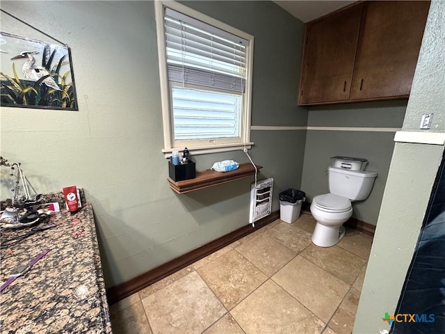 308 Avenue E Ave E, Victoria, TX 77901 - bathroom with heating unit and toilet