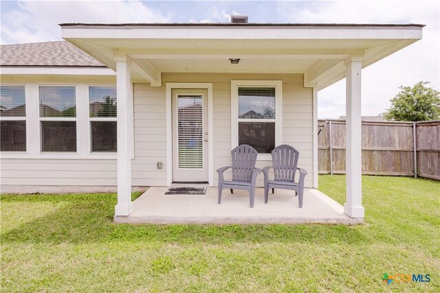 228 Sage Meadows Dr, San Marcos, TX 78666 - entrance to property with a patio