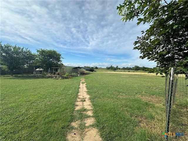 449 Rosehall Ln, Temple, TX 76504 - view of yard with an outdoor structure