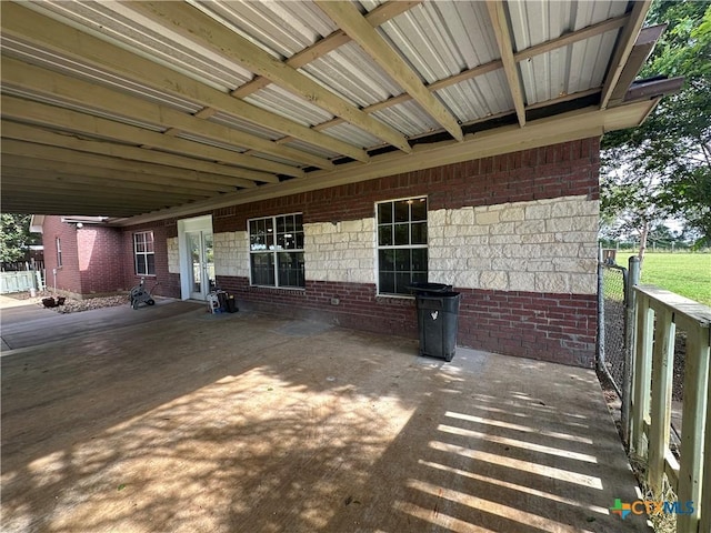 449 Rosehall Ln, Temple, TX 76504 - view of patio / terrace featuring french doors
