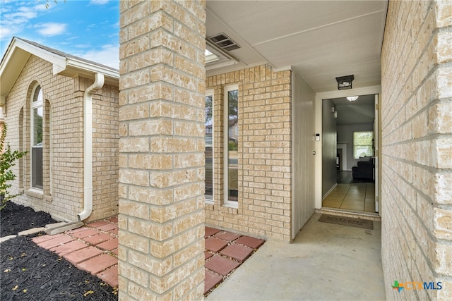 view of property entrance