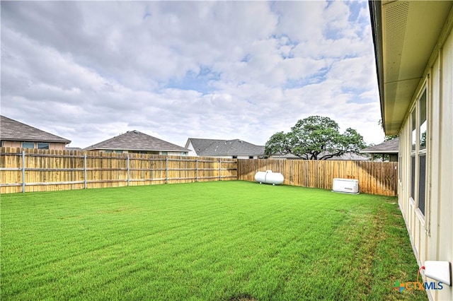 4001 Arafel Ln, Killeen, TX 76542 - view of yard featuring a fenced backyard