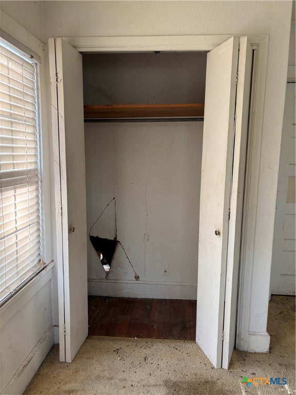 view of closet