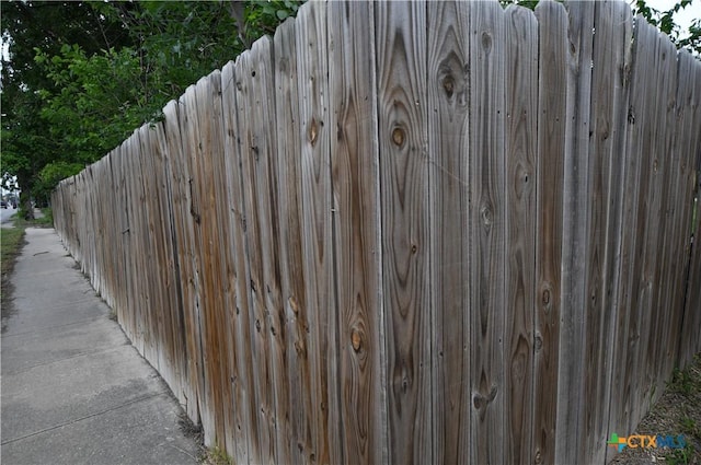 details with fence