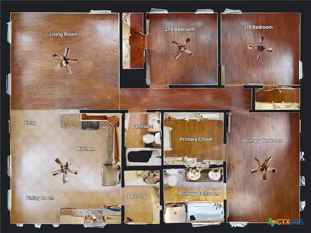 1802 Spring Valley Dr, Dripping Springs, TX 78620 - view of room layout