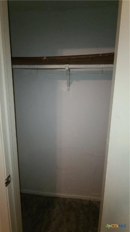 view of closet