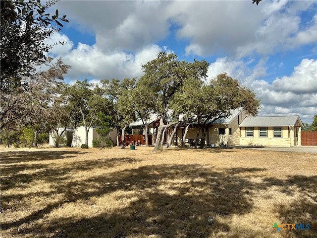 view of yard