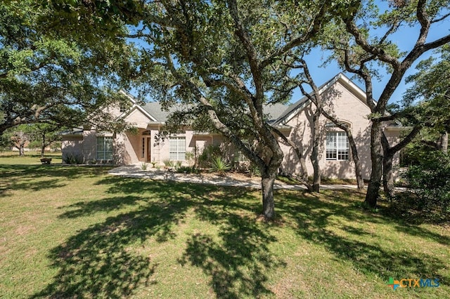 1100 Appalachian Trl, San Marcos, TX 78666 - view of front of house with a front yard