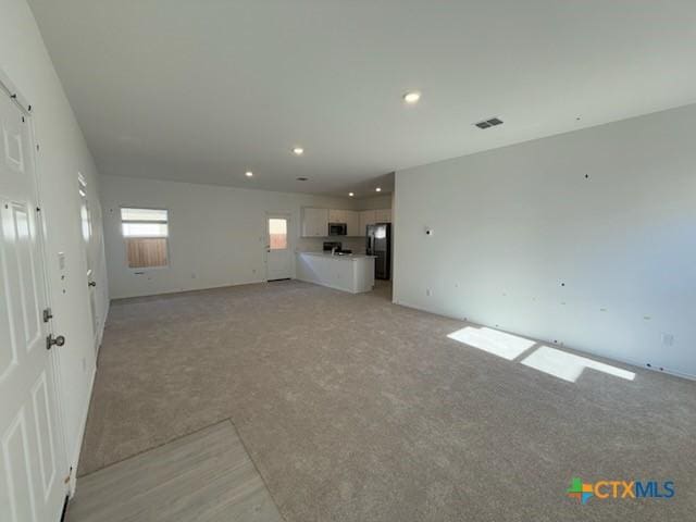 view of unfurnished living room