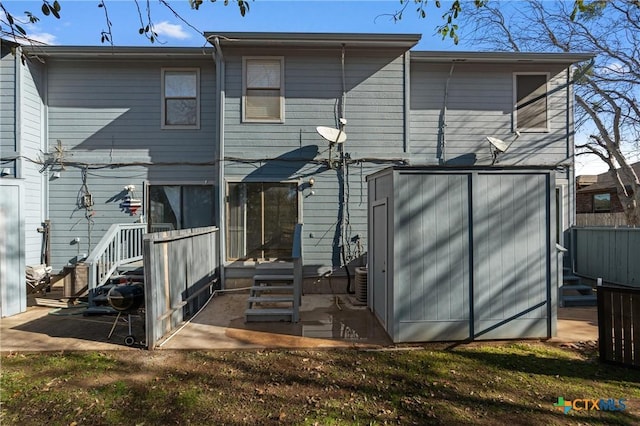 view of rear view of property