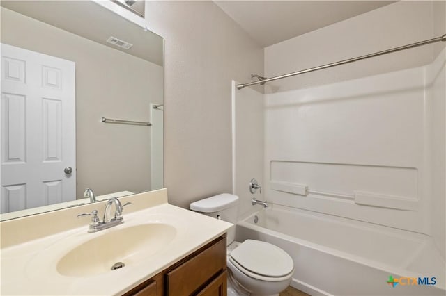 2523 Red Fern Dr, Harker Heights, TX 76548 - full bath with bathing tub / shower combination and vanity