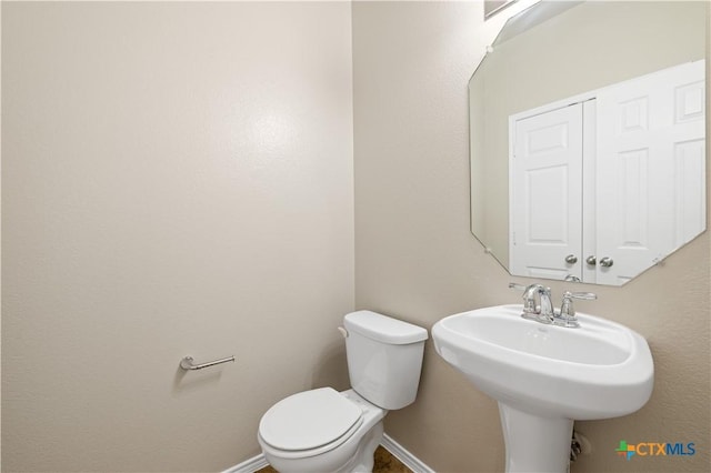 2523 Red Fern Dr, Harker Heights, TX 76548 - half bath featuring toilet and baseboards