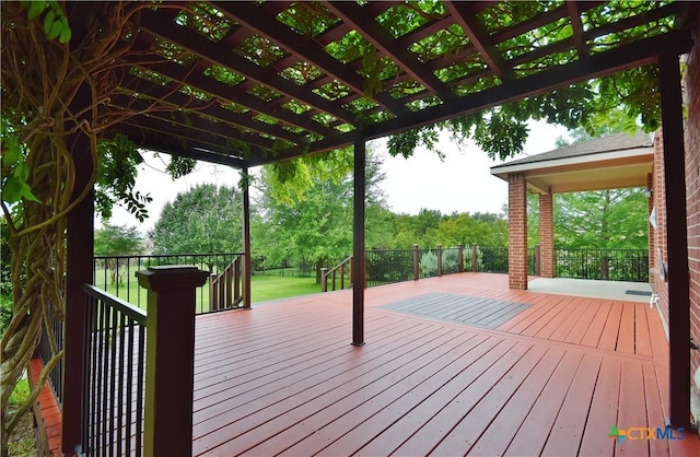 2009 Sandy Point Rd, Harker Heights, TX 76548 - deck with a pergola