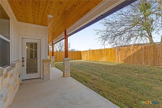 view of patio / terrace