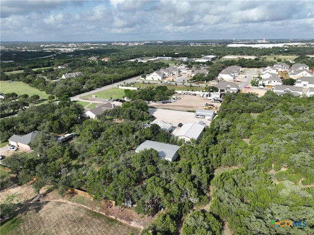 102 County Road 180, Leander, TX 78641 - aerial view of property and surrounding area featuring nearby suburban area
