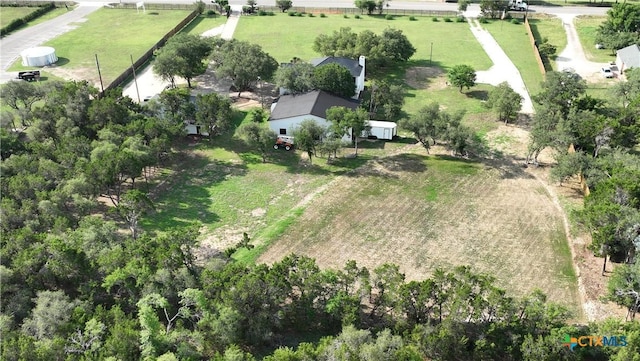 102 County Road 180, Leander, TX 78641 - aerial overview of property's location featuring rural landscape