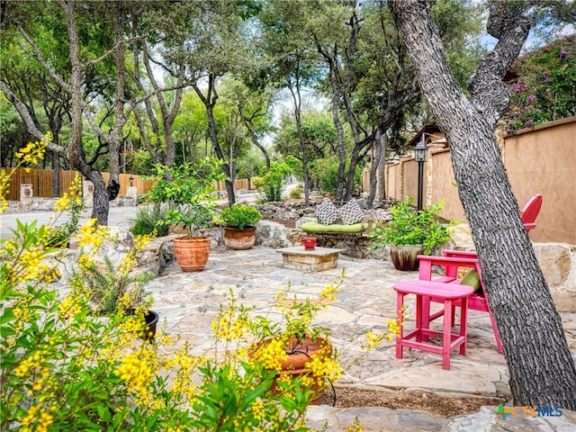 view of patio