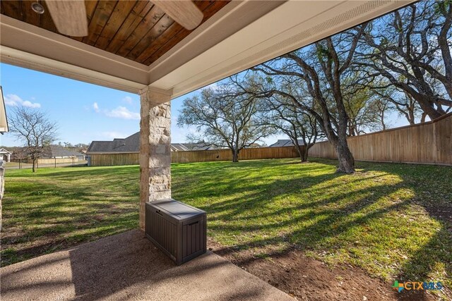 2015 Th Jones Mill Way, Salado, TX 76571 - view of yard
