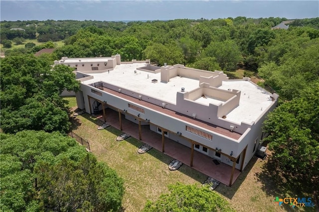 9776 Arroyo Dr, Belton, TX 76513 - view from above of property featuring a forest